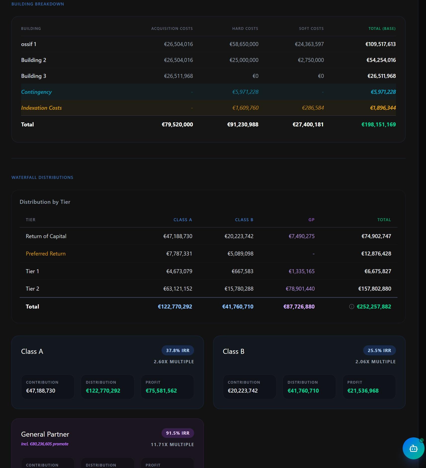 OneStopReal Dashboard Interface - view 3